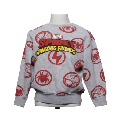 Sweatshirt (Gray, Red, Multicolored) from Marvel Cotton, Polyester