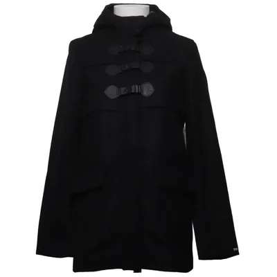 Dufflecoat (Schwarz) von Zero Polyamid, Polyester, Wolle