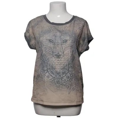 T-shirt (Grå, Flerfarvet) fra Cream Polyester, Viscose