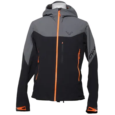 Outdoor jacket (Gray, Orange) from Dynafit Elastane, Polyamide, Polyester