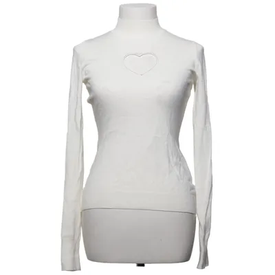 Turtleneck (Hvid) fra Cloeys Polyamid, Viscose