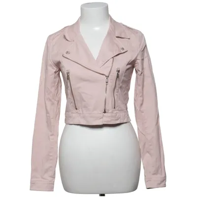 Veste de motard (Rose) de Lilly Coton, Élasthane