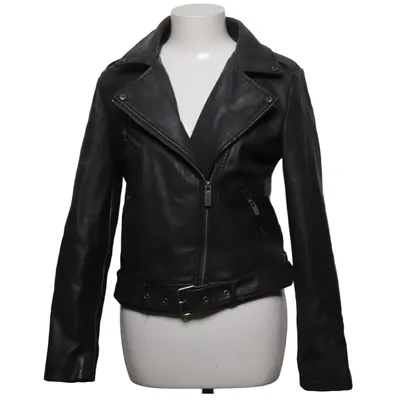 Bikerjacka (Svart) från Vanessa Moe x NA-KD Akryl, Polyester, Polyuretan