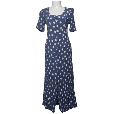 Långklänning (Blå, Flerfärgad) från Malisse Polyester, Viskos