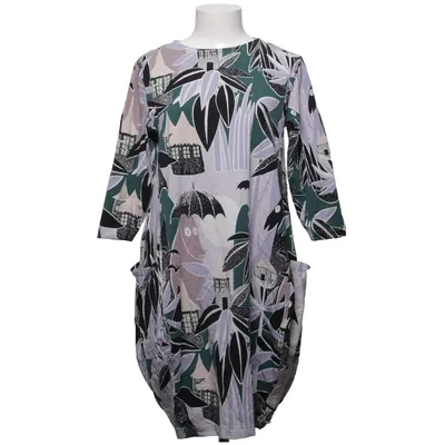 Jurk (Groen, Lila, Meerkleurig) van Moomin by Martinex Katoen, Elastaan, Modal