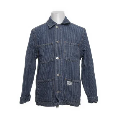 Överskjorta (Blå, Vit) från BDG by Urban Outfitters Återvunnen bomull