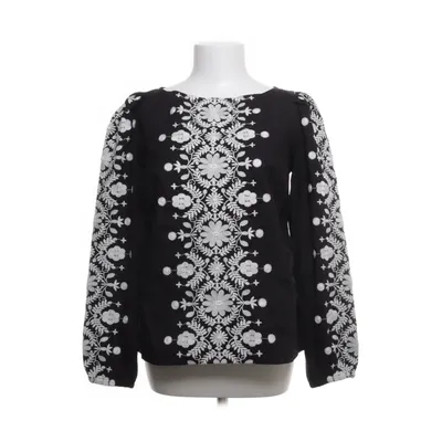 Blouse (Zwart, Wit) van Boden Katoen, Polyester