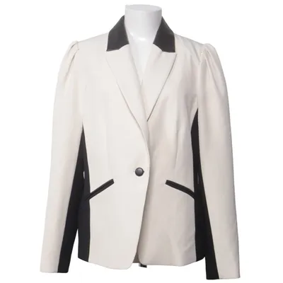 Kavaj (Beige, Svart) från River Island Elastan, Polyester