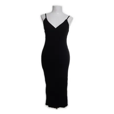 Kjole (Sort) fra Zara Knit Viscose, Nylon