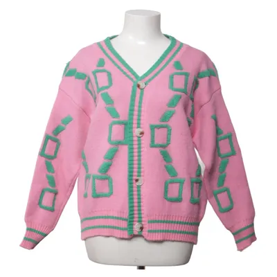 Cardigan (Rose, Vert) Coton, Polyester