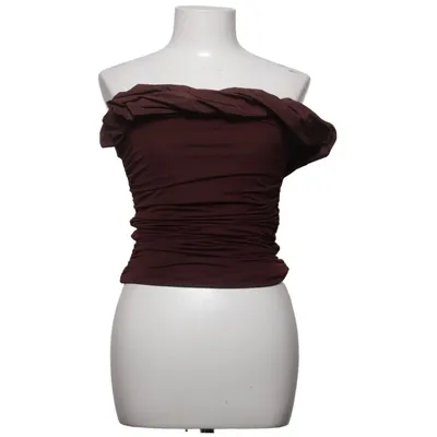 Tube Top (Braun) von H&M Studio Elasthan, Polyamid, Polyester