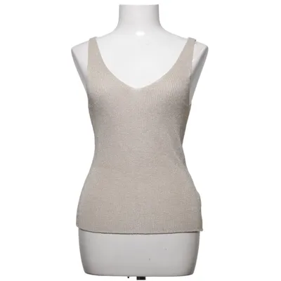 Tank Top (Beige) from Golden Days Elastane, Viscose