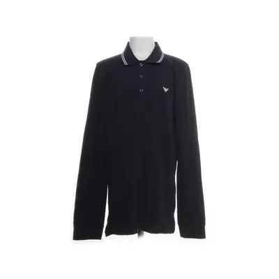 Rugby shirt (Blue) from Emporio Armani Cotton, Elastane, Polyester