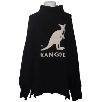 Pul à col roulé (Noir) de Kangol x H&M Acrylique, Élasthane, Polyamide, Polyester, Laine