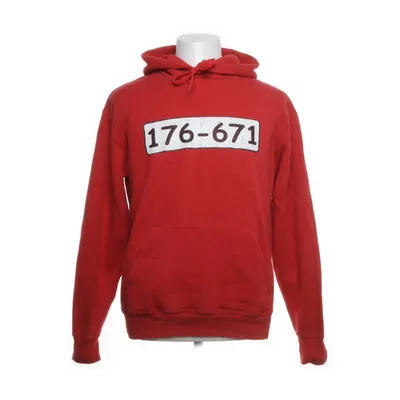 Hoodie (Red, Multicolored) from Fruit of the Loom Cotton, Polyester
