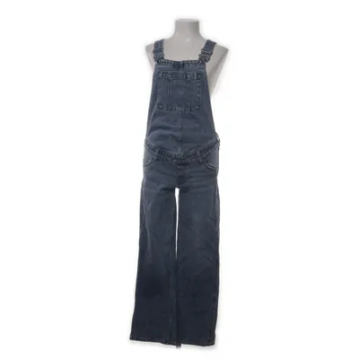 Tuinbroek (Blauw) van H&M Mama Katoen, Elastaan