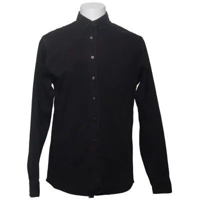 Jeansskjorte (Sort) fra Kronstadt Bomuld, Elastan, Polyester