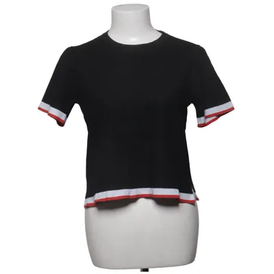 T-shirt (Svart, Röd, Vit) från Zara Knit Polyester, Viskos