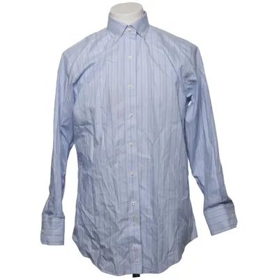 Shirt (Blue, White) from Brooks Brothers Cotton