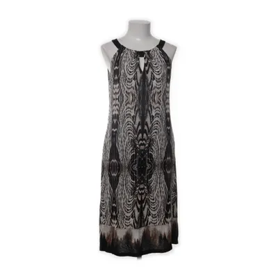 Jurk (Zwart, Beige, Wit, Bruin) van Comma Elastaan, Viscose