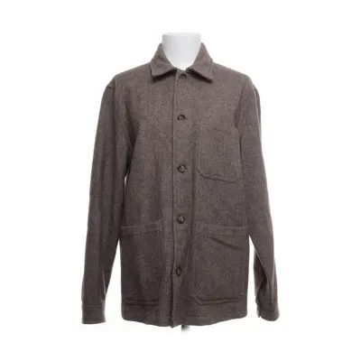 Overshirt (Brown) from A Day's March Polyester, Wool