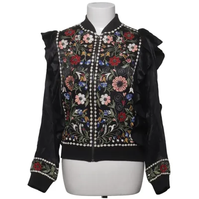 Jacka (Svart, Flerfärgad) från Zara Woman Viskos