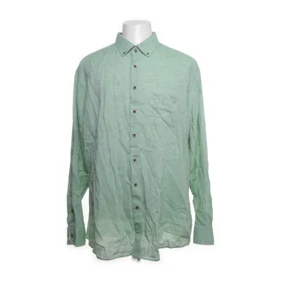 Shirt (Groen) van Haupt Katoen, Linnen