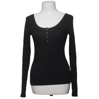 Farfarströja (Svart) från Pieces Elastan, Ekologisk bomull