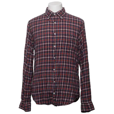 Flannel skjorte (Blå, Rød, Hvid) fra GANT Rugger Bomuld