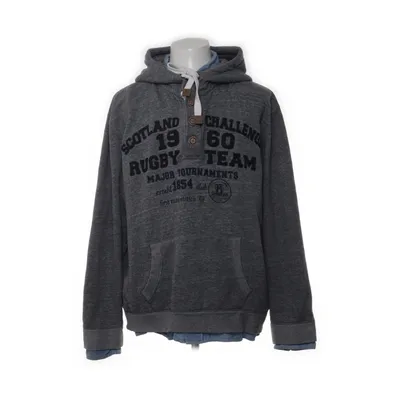 Sweat à capuche (Gris) de Tom Tompson Coton, Polyester