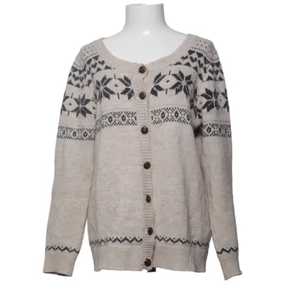Cardigan (Beige, Sort) fra Soyaconcept Akryl, Uld