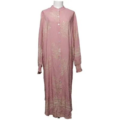 Skjortekjole (Pink, Beige) fra Gemini Viscose