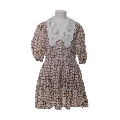 Klänning (Vit, Flerfärgad) från Maje Bomull, Linne, Polyester