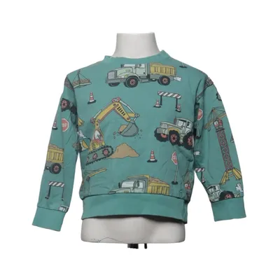 Sweatshirt (Green, Multicolored) from Lindex Cotton