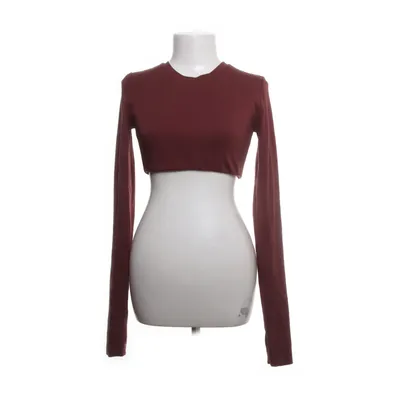 Crop top (Red) from My Mum Made It Organic cotton, Elastane