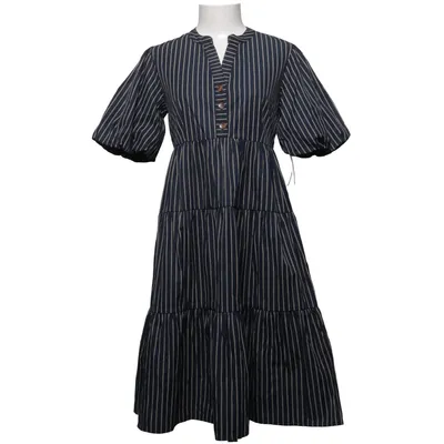 Robe (Bleu, Beige) de Kate and Lily Coton, Polyester