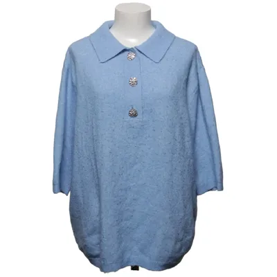 Trui (Blauw) van H&M Polyester, Acryl, Wol, Elastaan