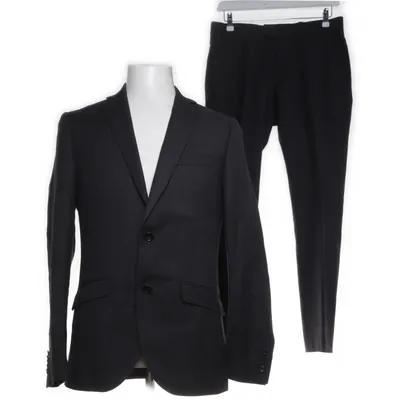 Kostym (Grå) från Riley Ull, Viskos