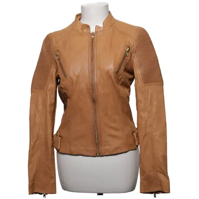 Veste (Marron) de Primeboots Cuir, Polyester