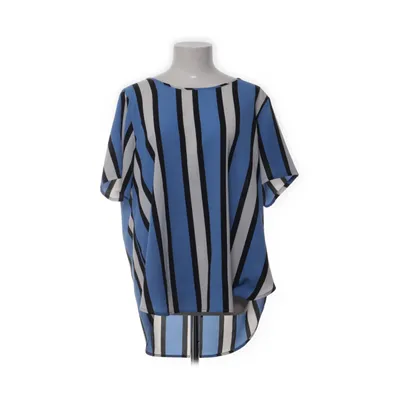 Topp (Blå, Svart, Vit) från ONLY Carmakoma Elastan, Polyester