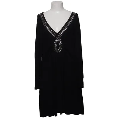 Dress (Black) from Mandarin Elastane, Viscose