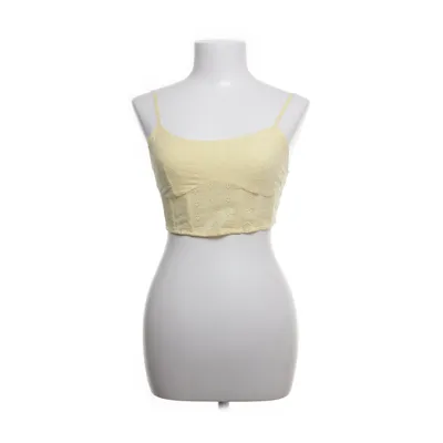 Crop top (Yellow) from Clockhouse by C&A Cotton