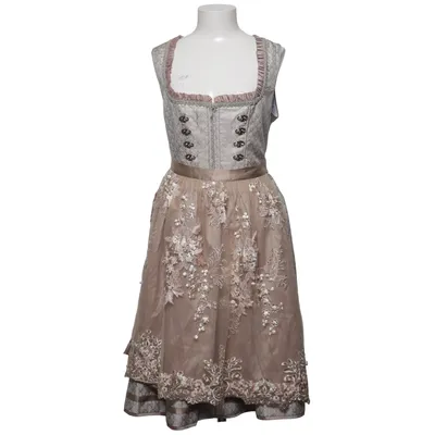 Dirndl (Beige) fra Elfin Polyester