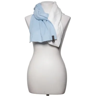 Halsduk (Blå, Vit) från Henriette Steffensen Polyester, Viskos