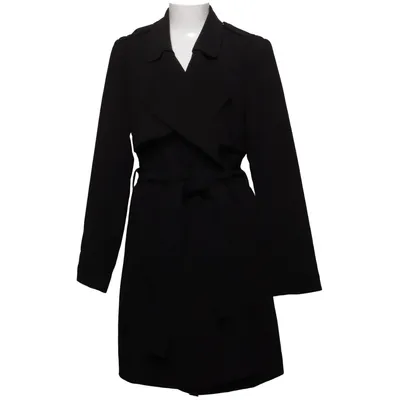 Mantel (Schwarz) von Flash Woman City Elasthan, Polyester
