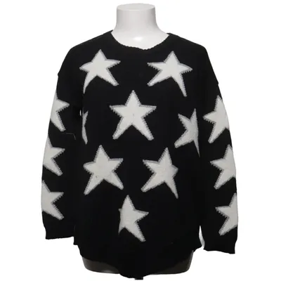 Sweater (Black, White) from Ruga Acrylic, Metallic fiber, Polyamide, Wool