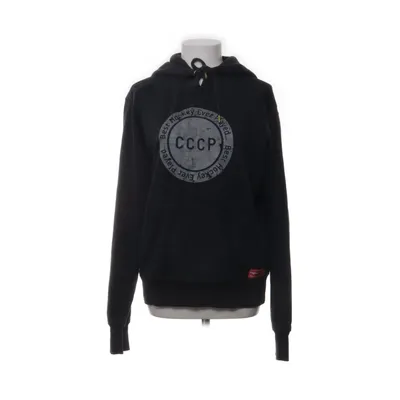 Huvtröja (Svart) från CCCP Bomull, Polyester