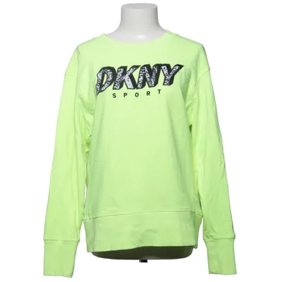 Sweatshirt (Jaune) de DKNY Sport Coton, Polyester