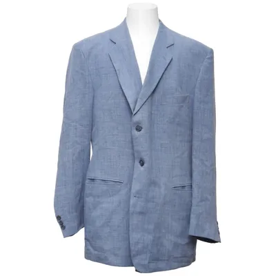 Kavaj (Blå) från Giuliano Linne, Polyester, Viskos