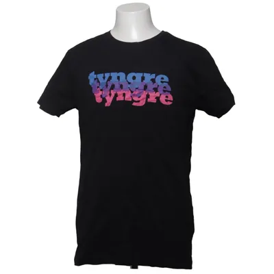 T-shirt (Black, Multicolored) from Tyngre Cotton